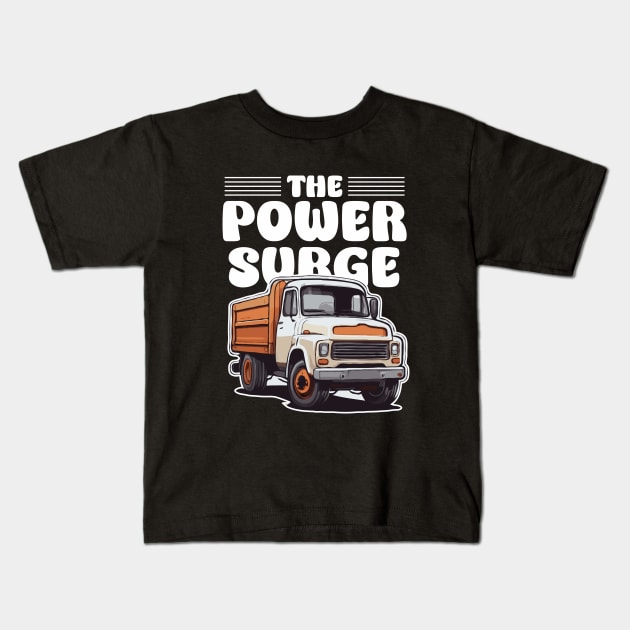 The Power Surge Kids T-Shirt by Suraj Rathor